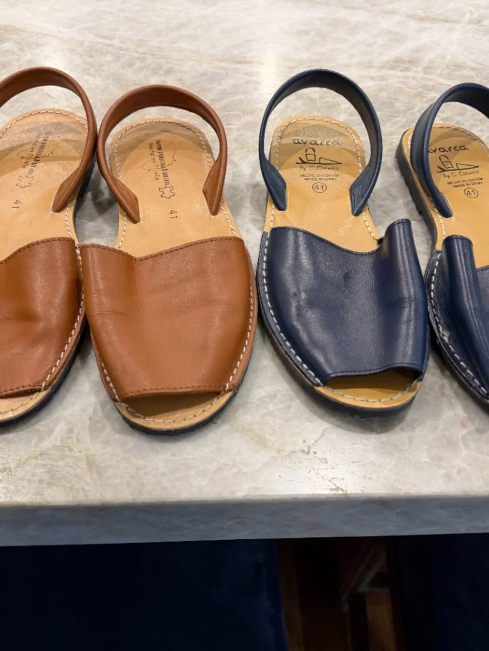 2 pair of the famous spanish slip ons women's size 10/41 - Picture 3 of 3